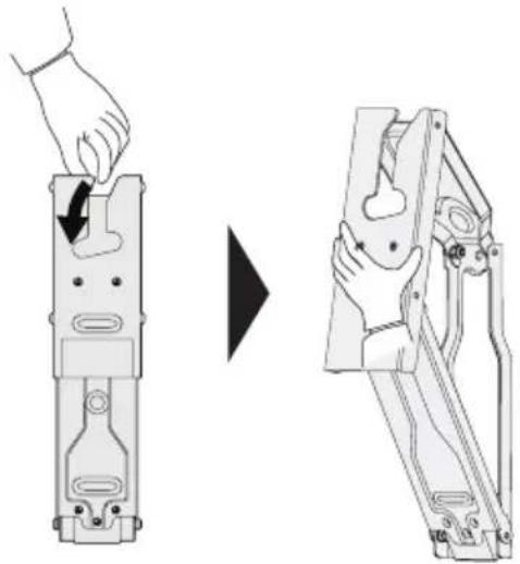 LG WB21LMB - Installing the Wall Mount Support - 3