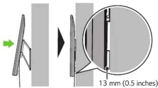 13 mm (0.5 inches)