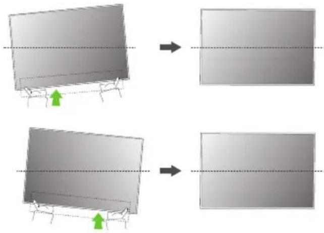 LG WB21LMB - 2-2) Separation distance between TV and wall: 45 mm (1.7 inches) - 7