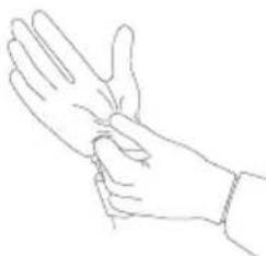 LG WB21LMB - Wearing gloves - 1