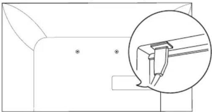 LG WB21LMB - 2-1) Separation distance between TV and wall: 19 mm (0.7 inches) - 1