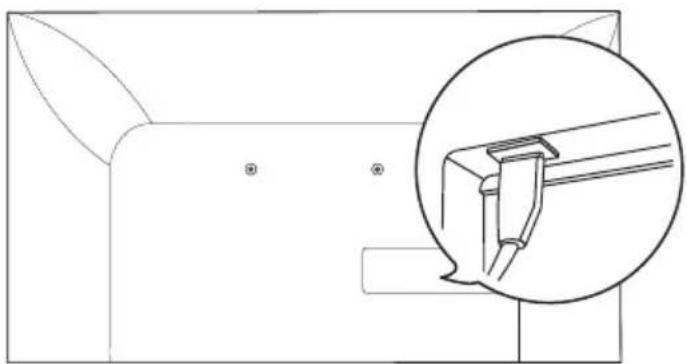 LG WB21LMB - 3-1) Separation distance between TV and wall: 13 mm (0.5 inches) - 1