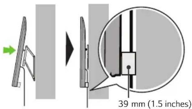 39 mm (1.5 inches)