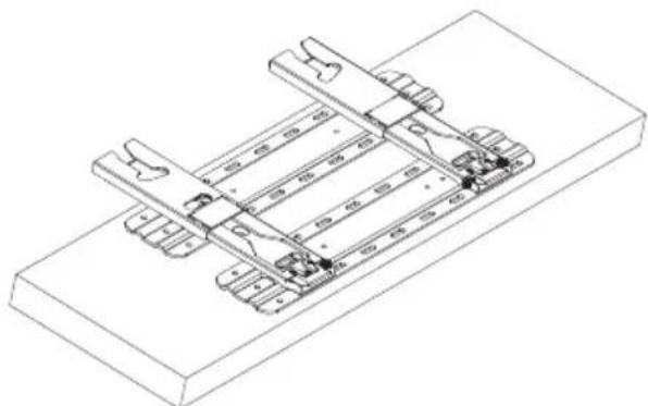 LG WB21LMB - How to Assemble Support - 3