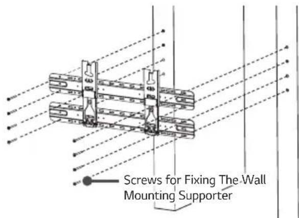 Screws for Fixing The Wall Mounting Supporter