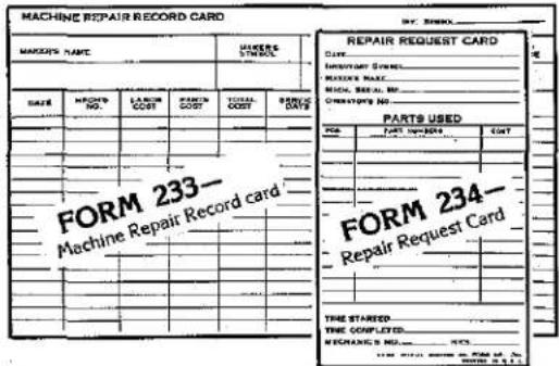 Union Special 200-1 - Repair Part Inventories - 1