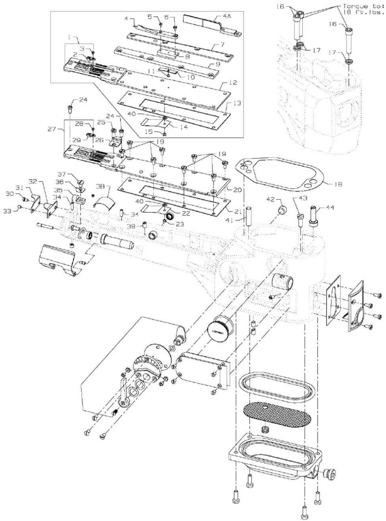 Union Special 36200UAK52 - KNIFE DRIVING PARTS - 2