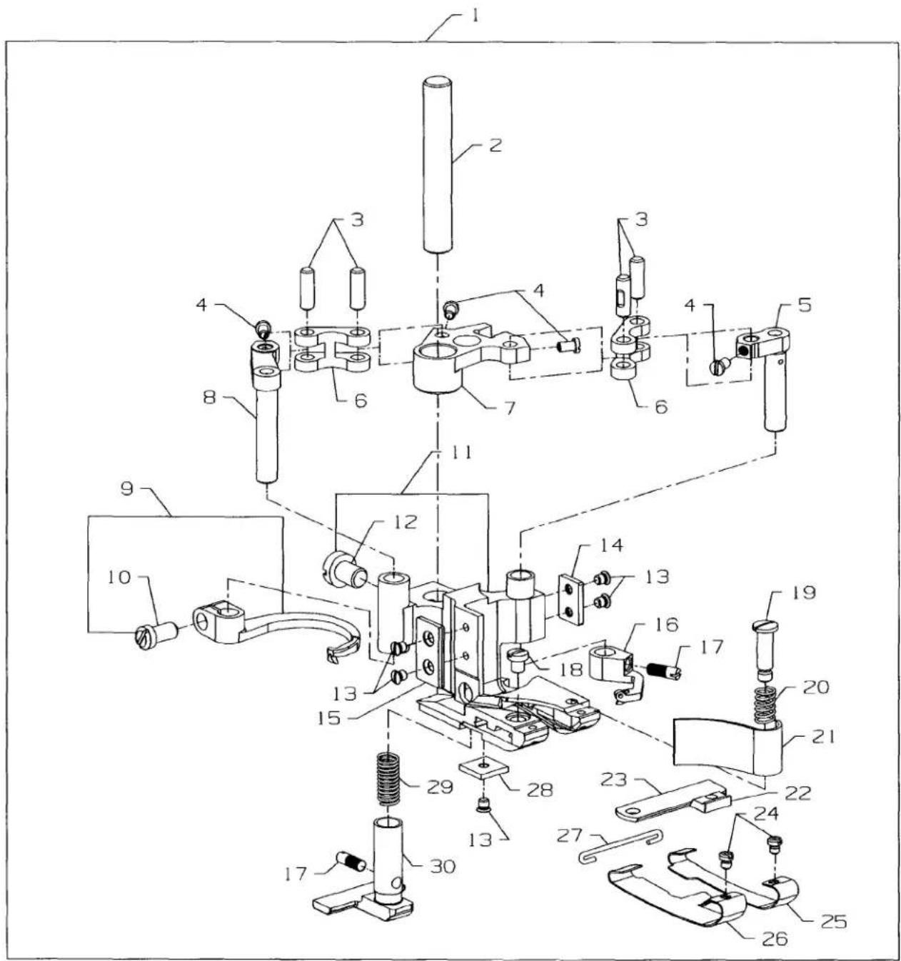 Union Special 36200UAK52 - See page 50-51 for other presser foot shoes available. - 1