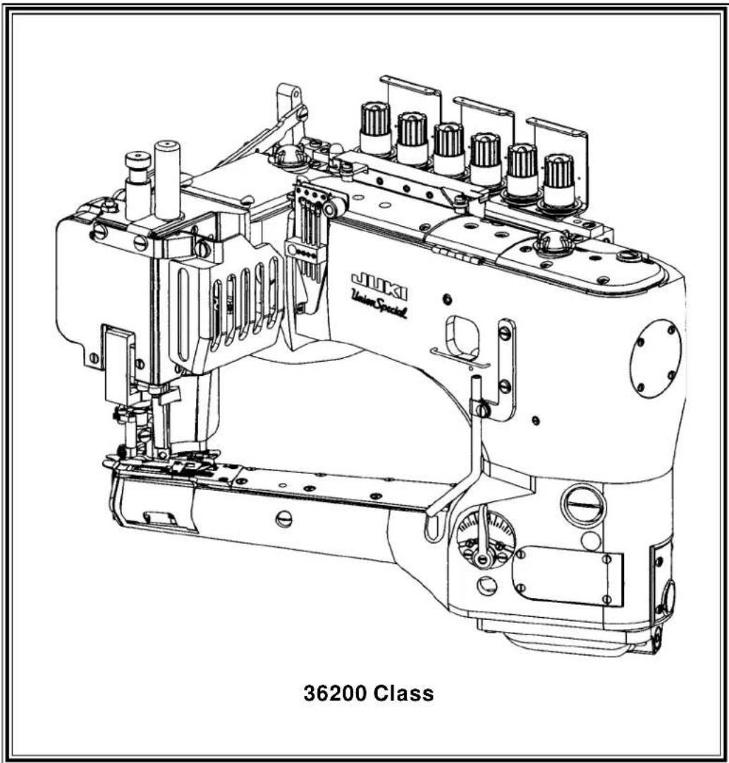 Union Special 36200UAK52 - ADJUSTING INSTRUCTIONS / ILLUSTRATED PARTS LIST - 1