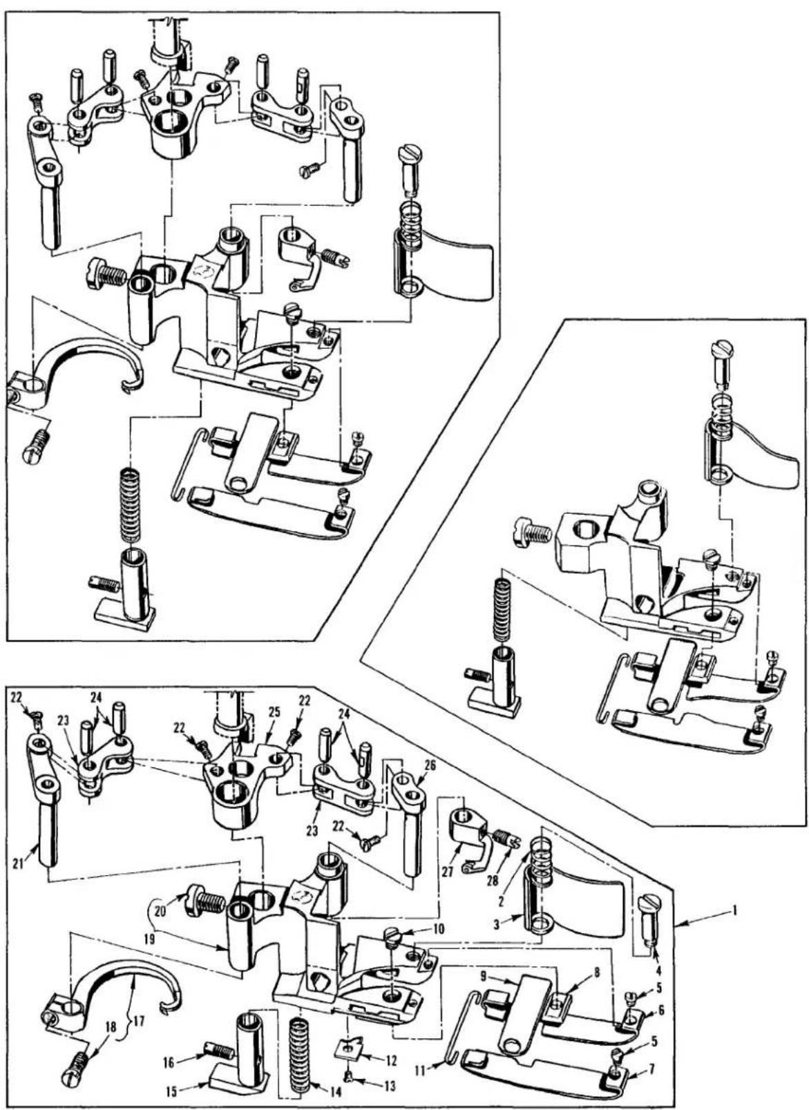 Union Special 36200UAK52 - See page 50-51 for other presser foot shoes available. - 1