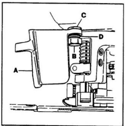 Union Special 36200UAK52 - SETTING THE PRESSER FOOT (CONT.) - 3