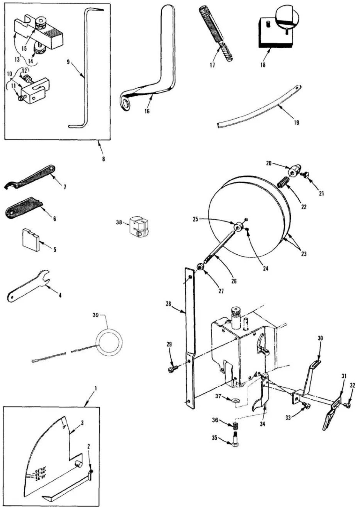 Union Special 36200UAK52 - THREAD STAND - 1