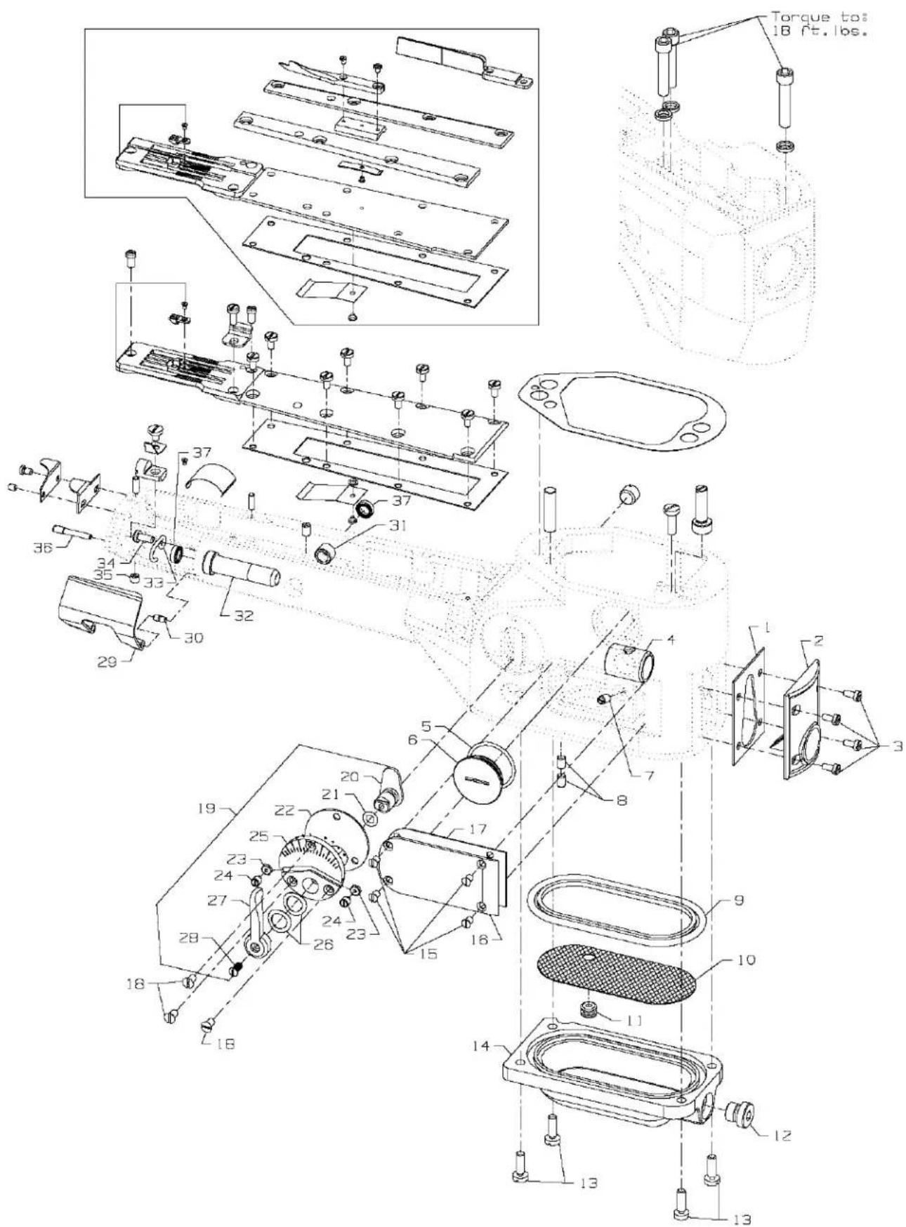 Union Special 36200UAK52 - KNIFE DRIVING PARTS - 3
