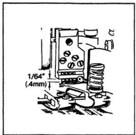 Union Special 36200UAK52 - SETTING THE PRESSER FOOT (CONT.) - 2