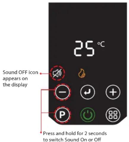 DIMPLEX ML3BTA - SWITCHING BETWEEN TEMPERATURE UNITS - 1