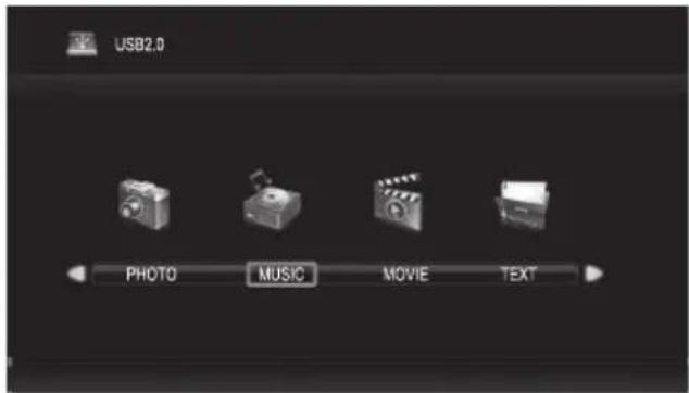 USB2.0 PHOTO MUSIC MOVIE(TEXT