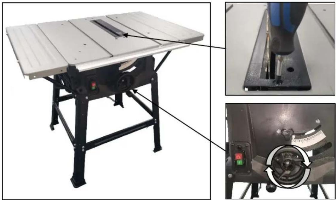 Industrial machine with metal frame and control panel, showing mechanical assembly and close-up views (no text or symbols visible)