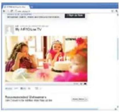 TOSHIBA Camileo AIR 10 - Broadcast live streaming on USTREAM - 3