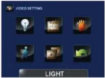 TOSHIBA Camileo AIR 10 - Video Setting options - 1
