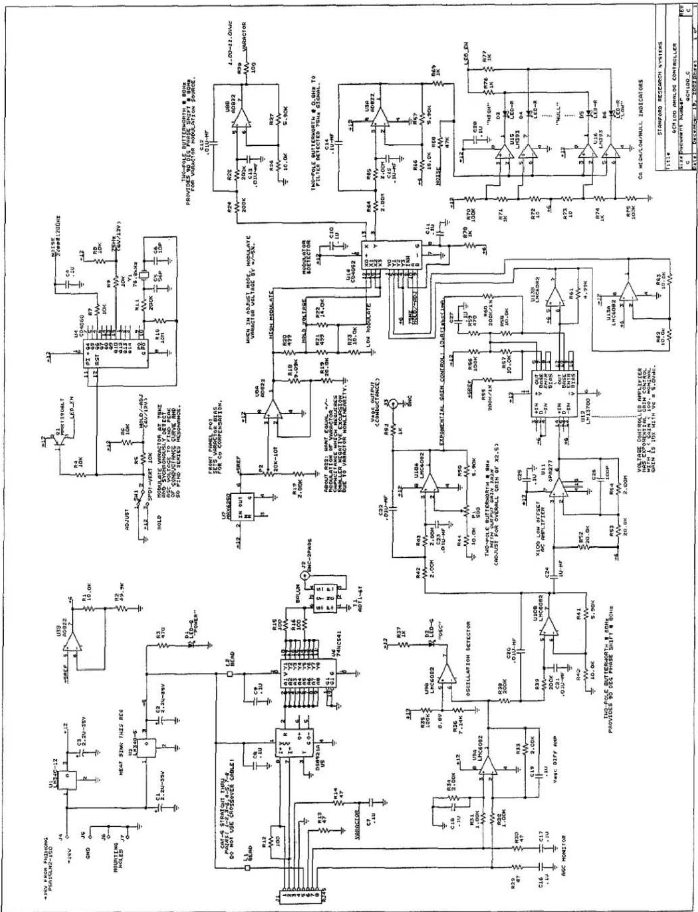 SRS QCM200 - Parts Lists - 1