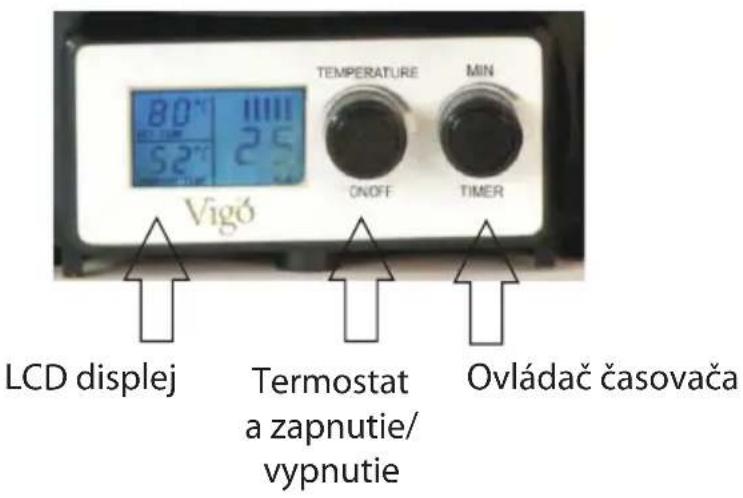 Guzzanti GZ-181D - NASTAVENIE TERMOSTATU A ČASOVAČA: - 1