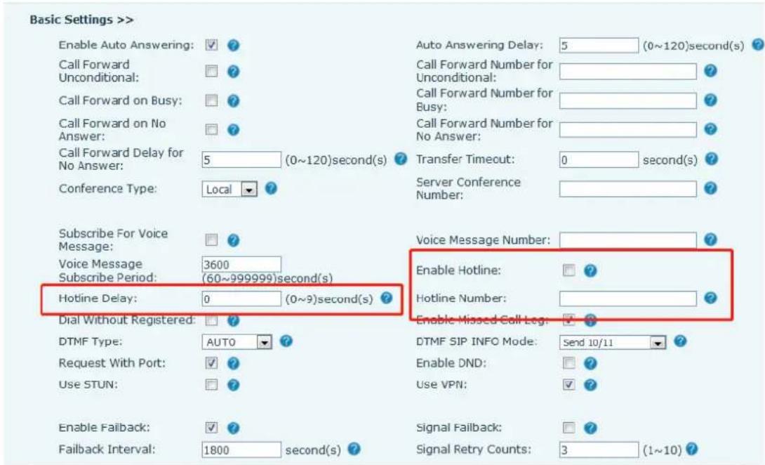 2N Telecommunications IP Handset - Hotline - 1