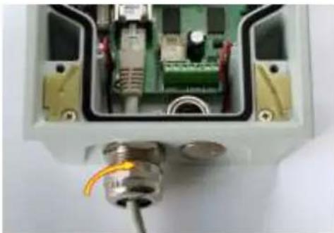 2N Telecommunications IP Force - How to Pull a RJ-45 Terminated Cable through a Bushing - 7