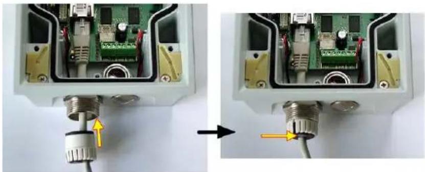 2N Telecommunications IP Force - How to Pull a RJ-45 Terminated Cable through a Bushing - 1