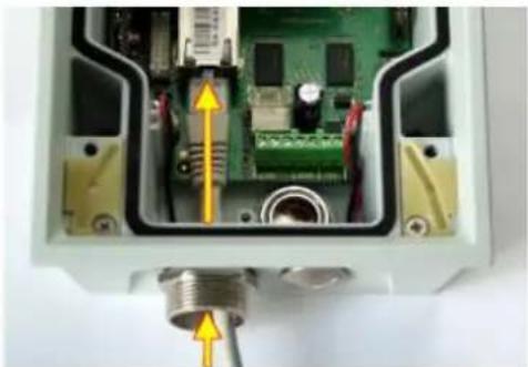 2N Telecommunications IP Force - How to Pull a RJ-45 Terminated Cable through a Bushing - 5