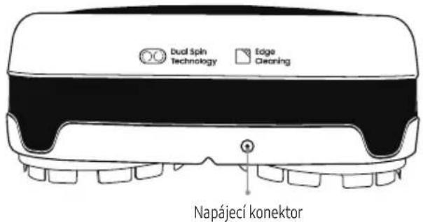 Dud Spin Technology Edge Cleaning Napájecí konektor