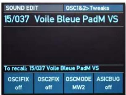 WALDORF M Wavetable - Osc Tweaks Page - 1