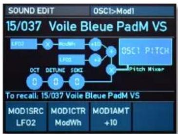 WALDORF M Wavetable - Osc Mod 1 and 2 Pages - 1