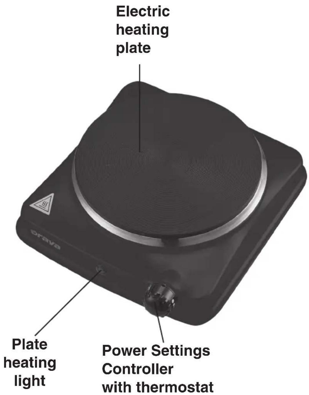 Orava VP-8 B - Parts description - 1