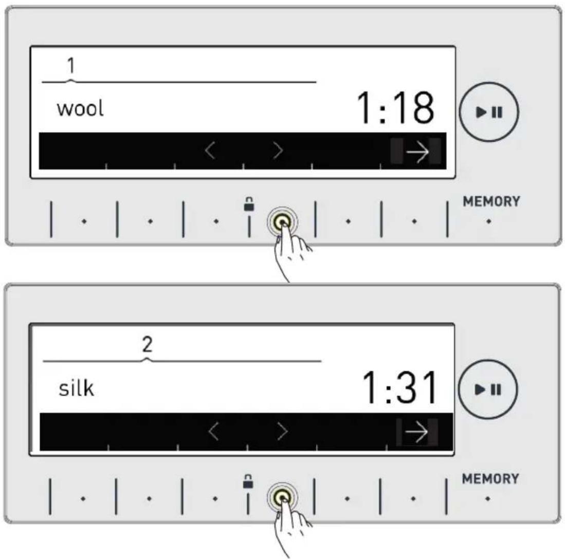 1 wool 1:18 MEMORY 2 silk 1:31 MEMORY