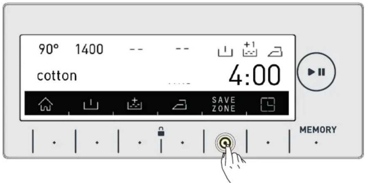 90° 1400 -- -- +1 cotton 4:00 SAVE ZONE MEMORY