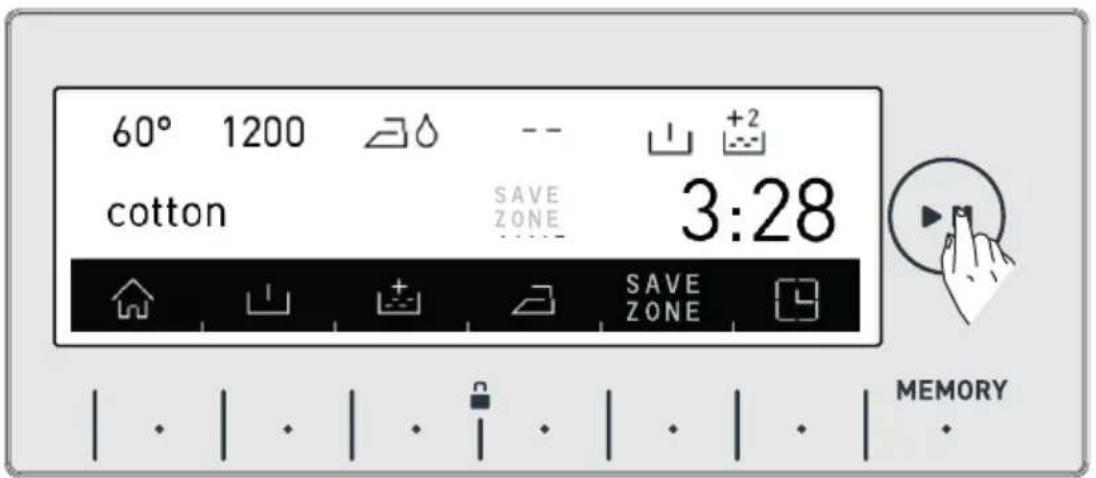 60° 1200 -- + +2 cotton SAVE ZONE 3:28 SAVE ZONE MEMORY