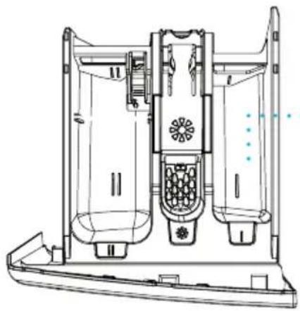 Concept PSP6509i - Softener, starching, detergent compartment: - 1