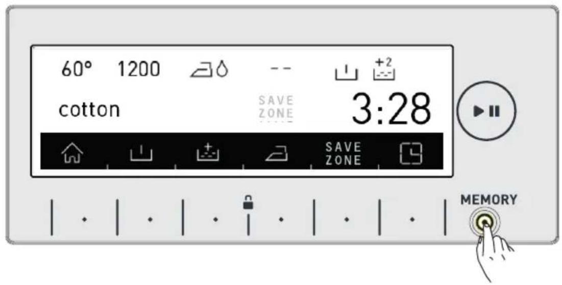 60° 1200 -- + +2 cotton SAVE ZONE 3:28 SAVE ZONE MEMORY