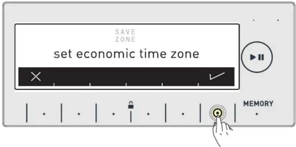 Concept PSP6509i - SAVE Nastavení Save Zone ZONE (Ekonomický časový interval) - 1