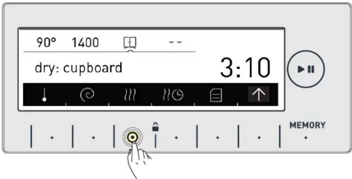 90° 1400 -- dry: cupboard 3:10 MEMORY