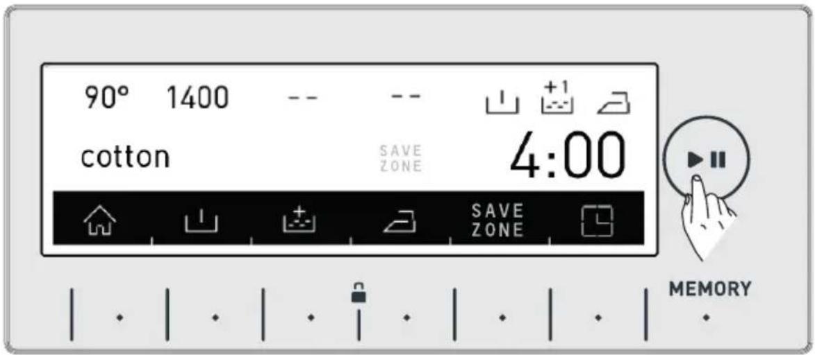 90° 1400 -- -- -- +1 cotton SAVE ZONE 4:00 SAVE ZONE MEMORY