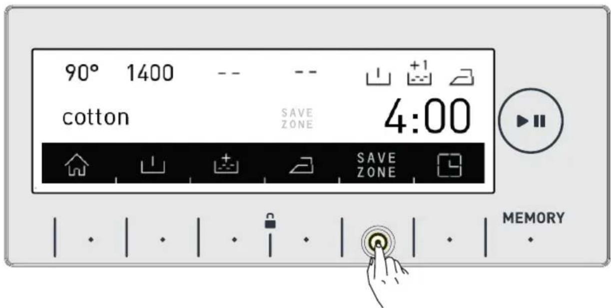 90° 1400 -- -- + cotton SAVE ZONE 4:00 MEMORY