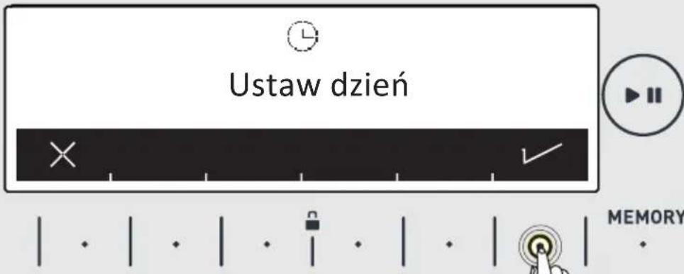 Ustaw dzień MEMORY