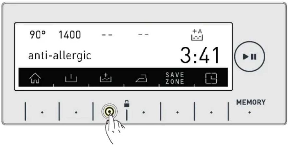 90° 1400 -- -- anti-allergic 3:41 SAVE ZONE MEMORY