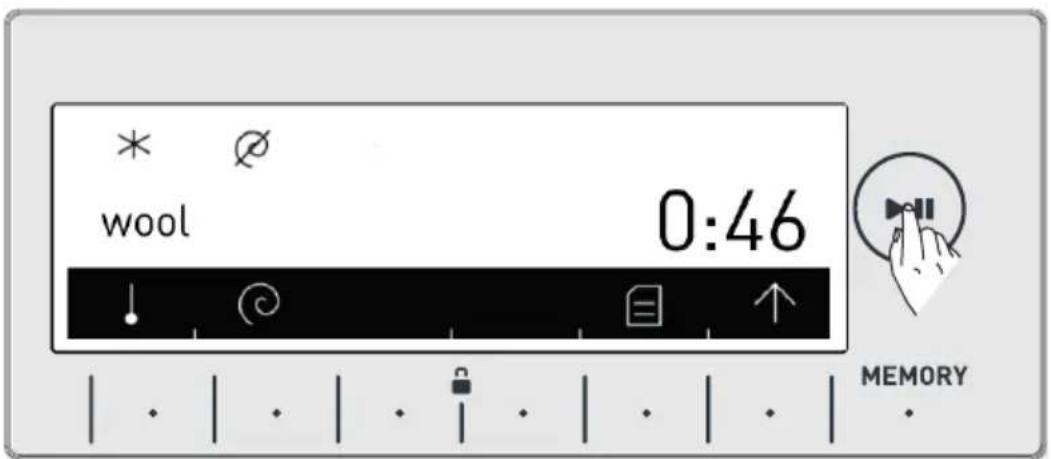 Concept PSP6509i - Selecting sub-programmes (Delicates) - 3
