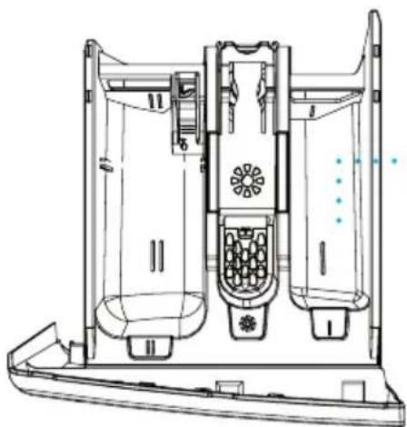 Concept PSP6509i - Přihrádka na aviváž, škrob: - 1