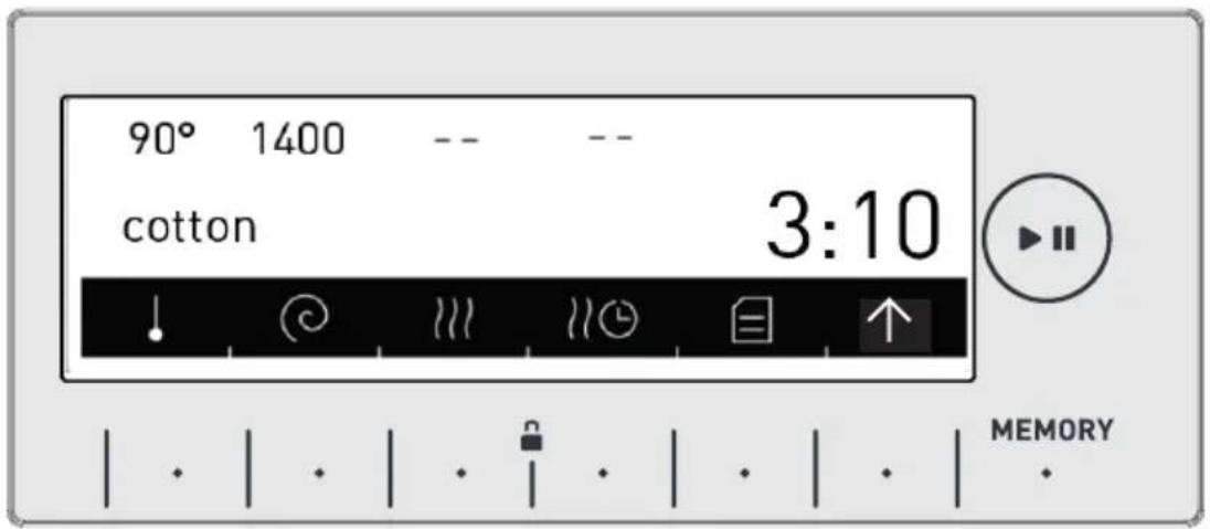 90° 1400 -- -- cotton 3:10 ↓ ↓ ↓ ↓ ↑ ↑ MEMORY