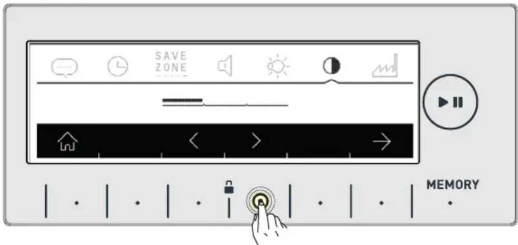 Concept PSP6509i - Screen contrast setting - 1