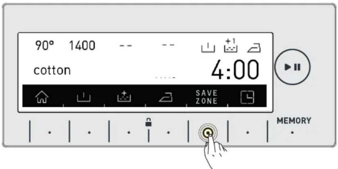 90° 1400 -- -- +1 cotton 4:00 SAVE ZONE MEMORY