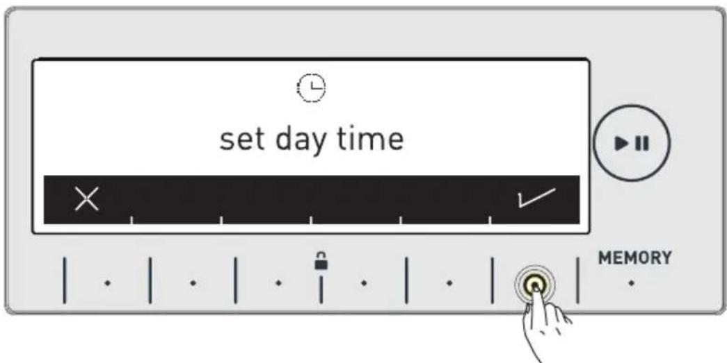 Concept PSP6509i - Current time setting - 1